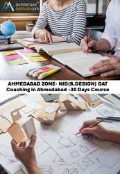 AHMEDABAD ZONE- NID(B.DESIGN) DAT Coaching in Ahmedabad -30 Days Course