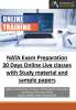NATA Exam Preparation - 30 Days Online Live classes with Study material and sample papers